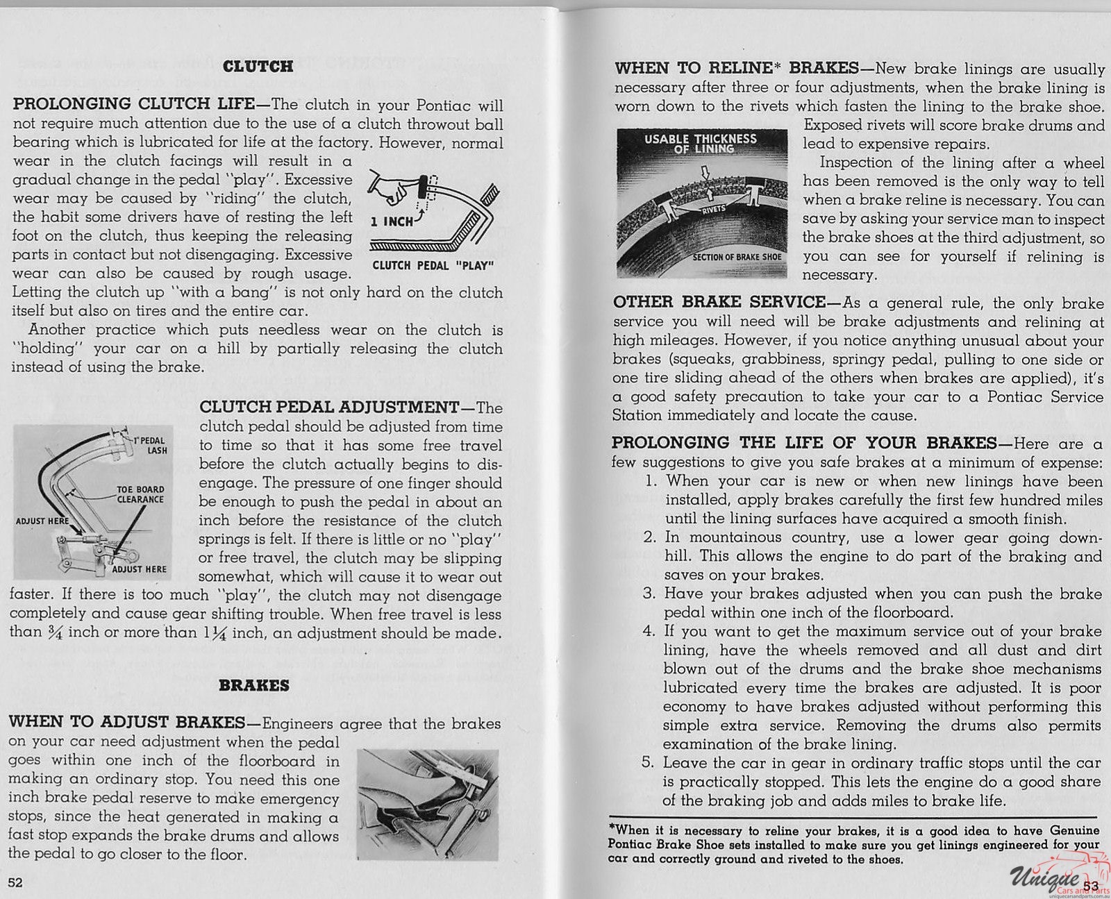 1950 Pontiac Owners Manual Page 9